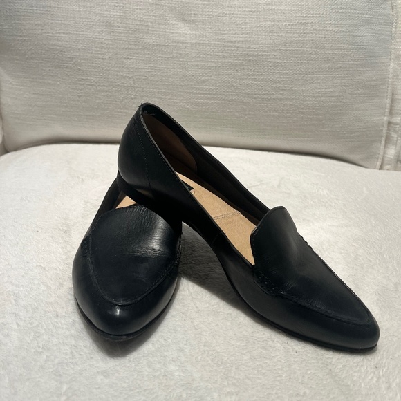 Frye Leather Slip On Black - Picture 1 of 7